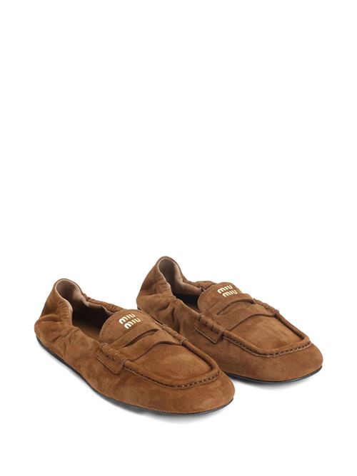 SUEDE LOAFERS MIU MIU | 5D341EF-D005008F0316